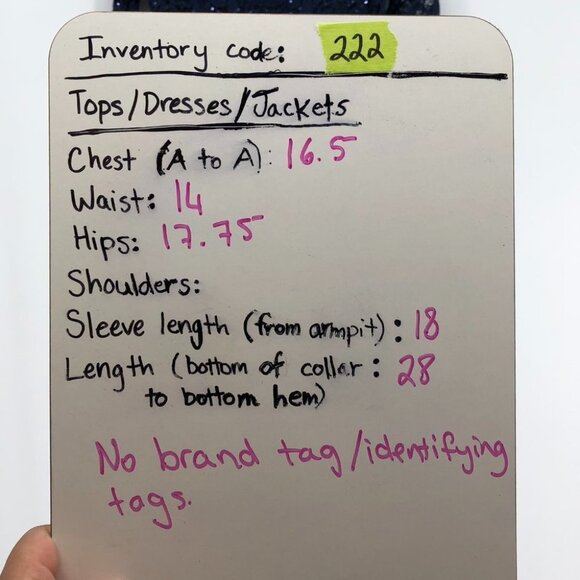 MARINA Navy blue Longsleeve Sequin Sheath Cocktail Dress Low Back Size ~ S - Picture 8 of 10